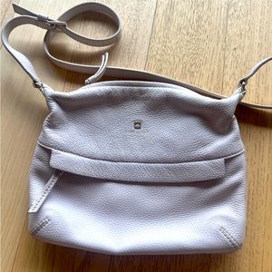 KATE SPADE BLUSH PINK LEATHER CROSS BODY BAG